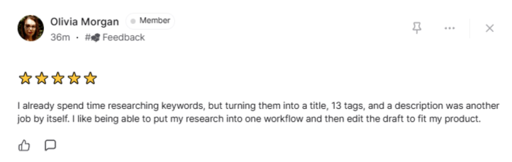 Seller review screenshot 7