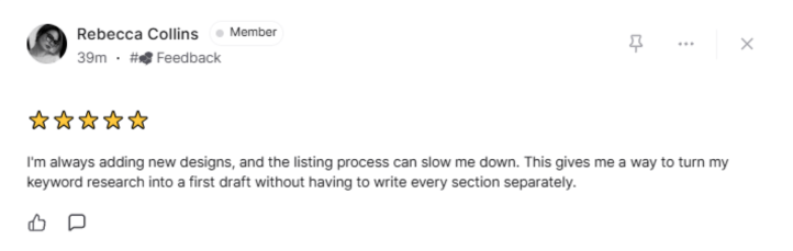 Seller review screenshot 6