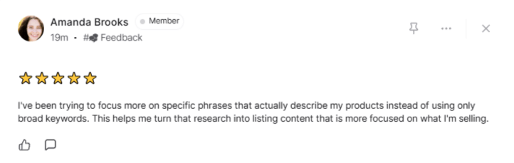 Seller review screenshot 3