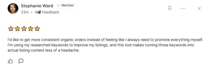 Seller review screenshot 5