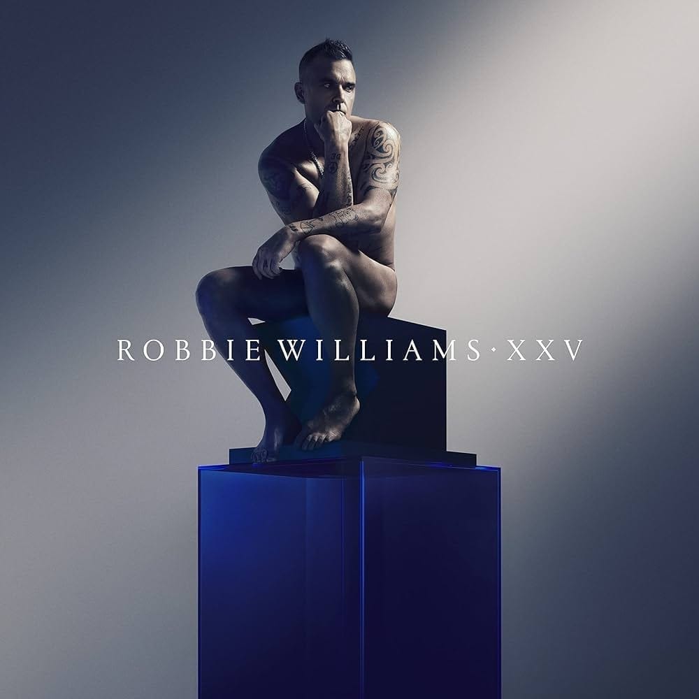 Robbie Williams XXV Album Cover
