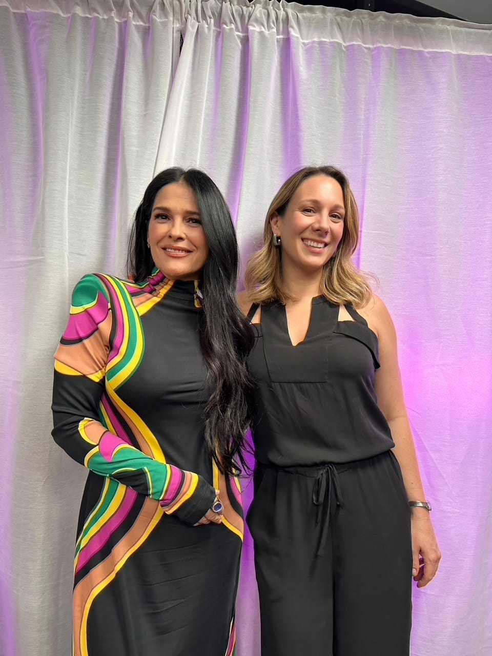 Ana Paola con Rita y Galia