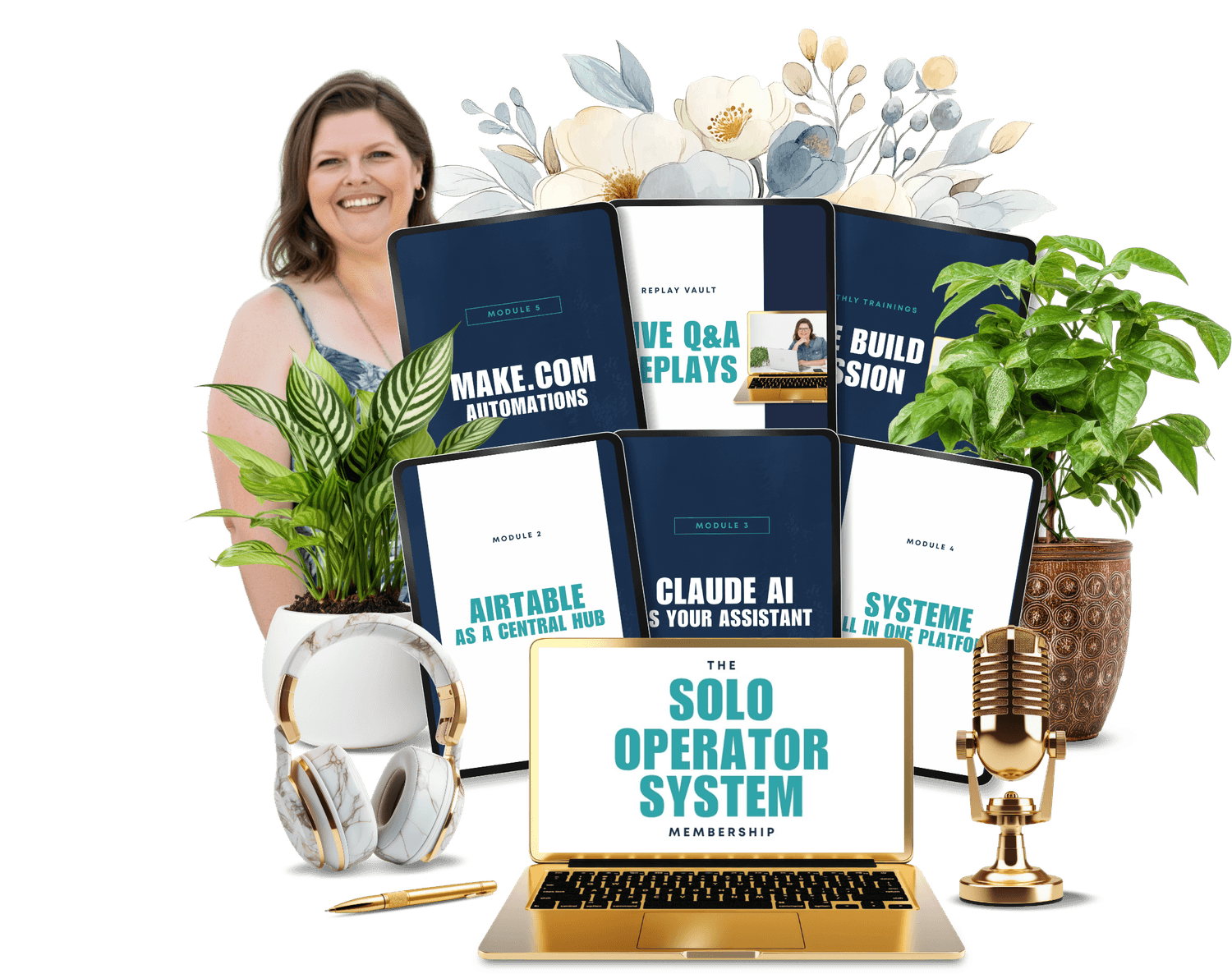 The Solo Operator System - training modules, live builds, and community on Skool
