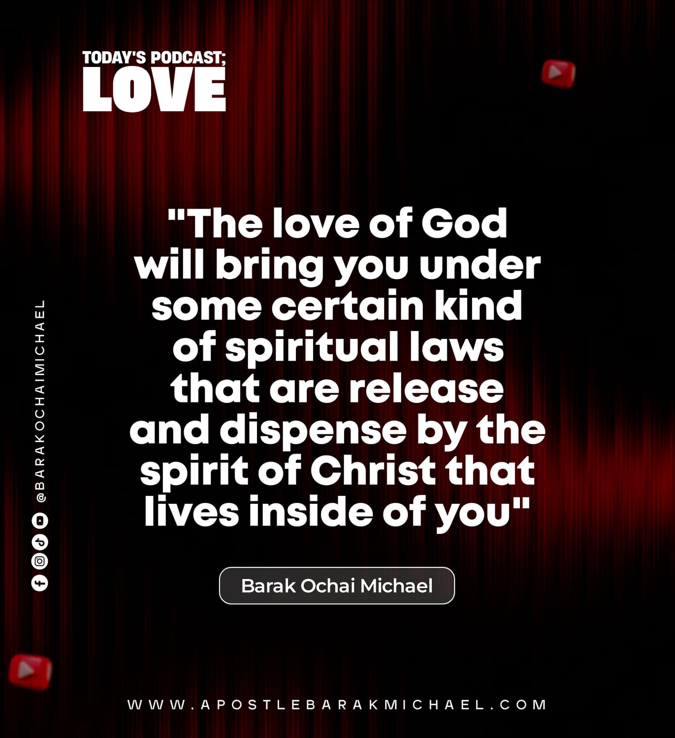 Nugget 7 — Apostle Barak Michael