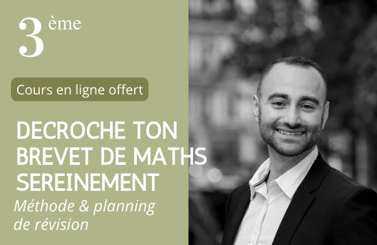 Cours en ligne Brevet 3&egrave;me