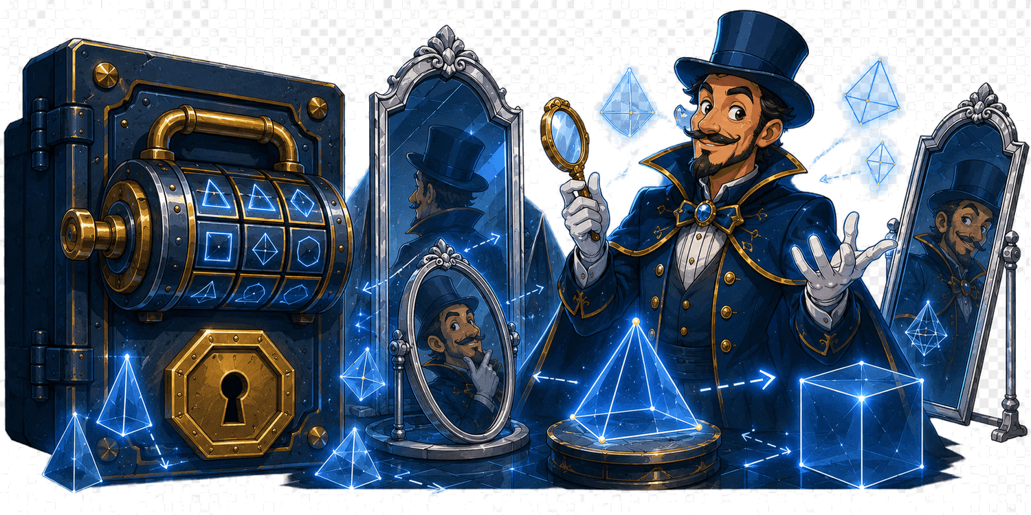 L'Illusionniste, suspect de l'affaire La Galerie des glaces