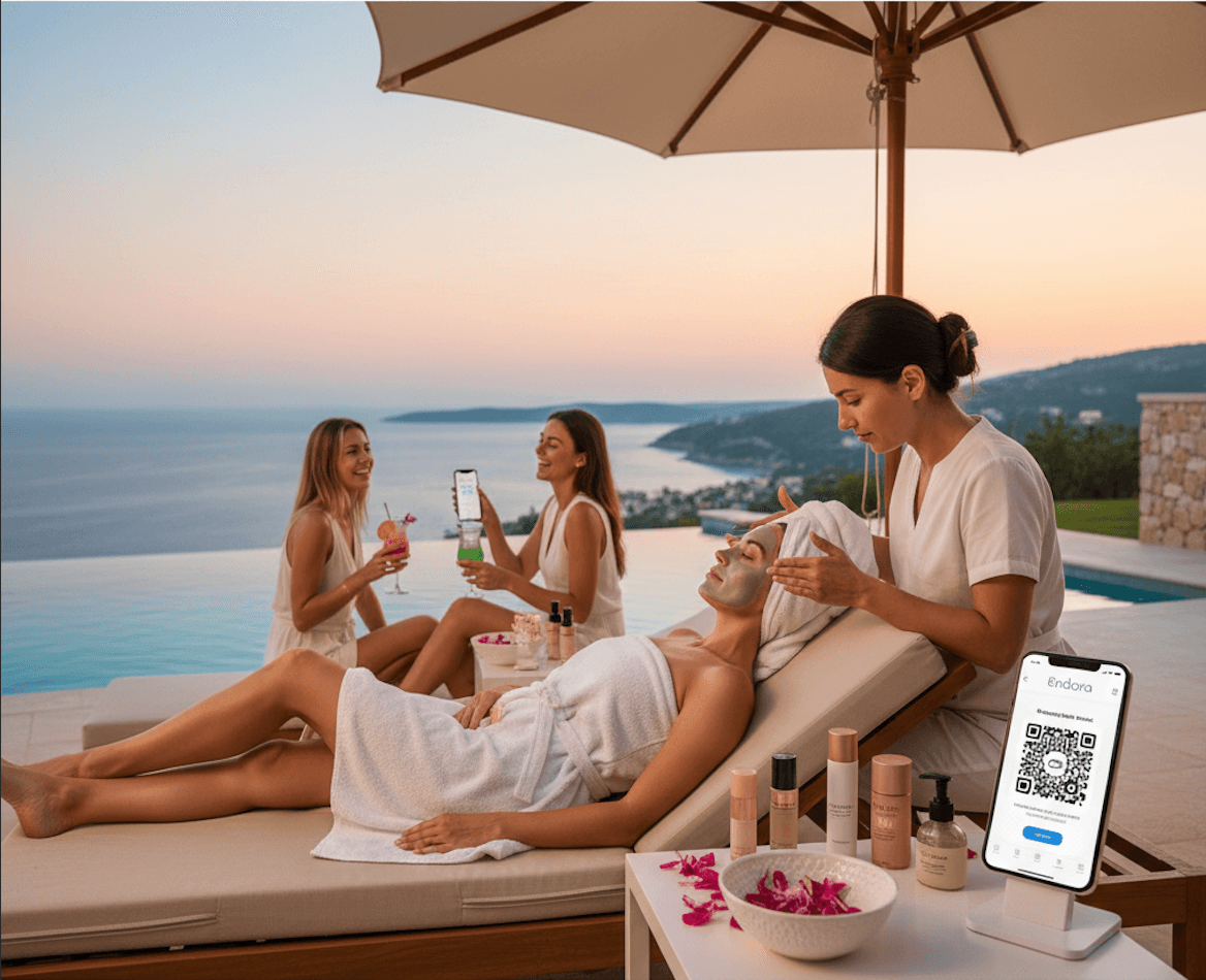 Endora AI concierge chat for hotels & short term rentals