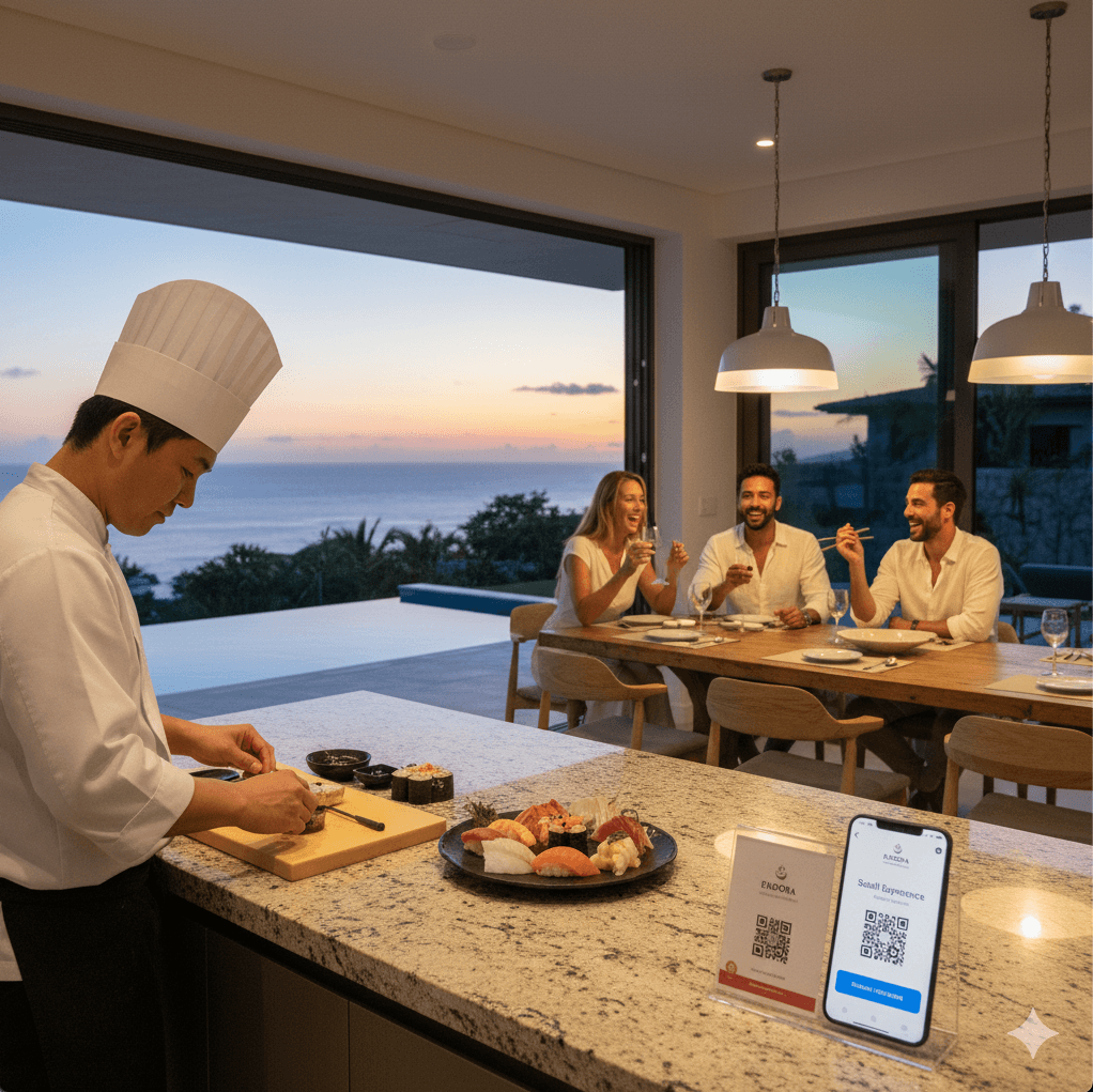 Endora AI concierge chat for hotels & short term rentals