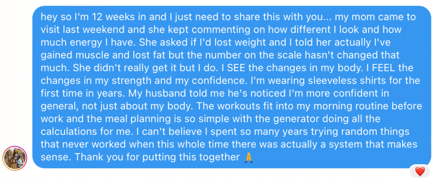 Customer testimonial