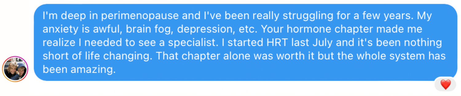 Customer testimonial