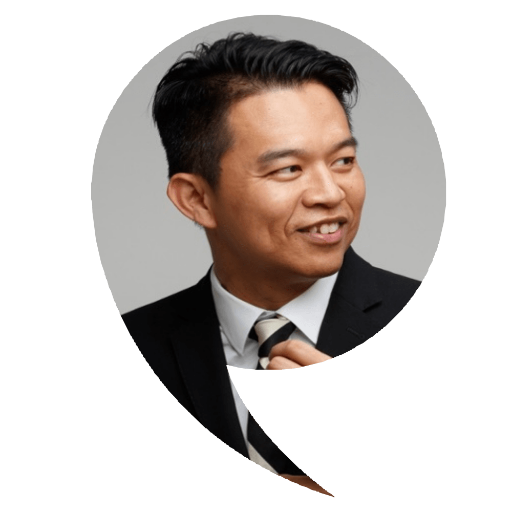 professional asian man smiling portrait