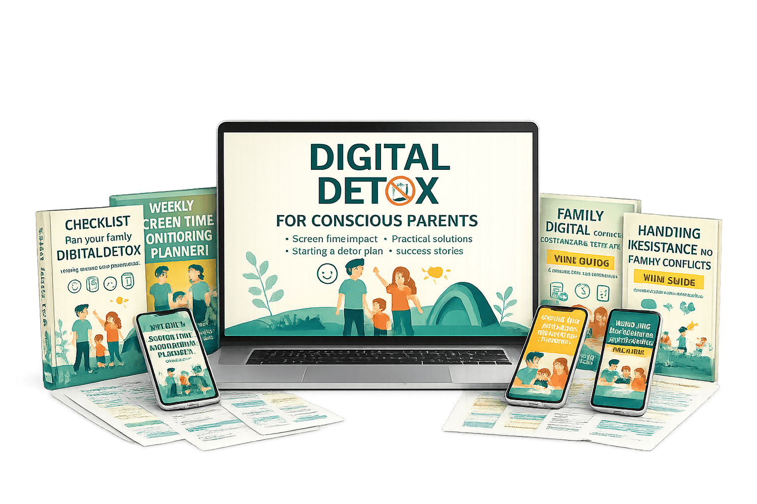 Digital Detox for Conscious Parents – Your Materials