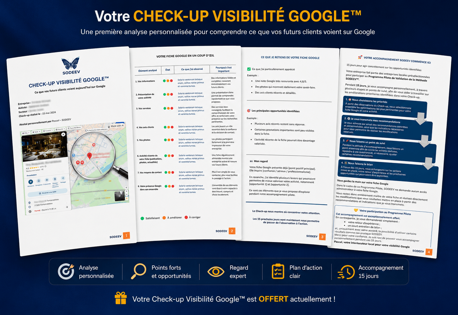 Bilan opportunité Google