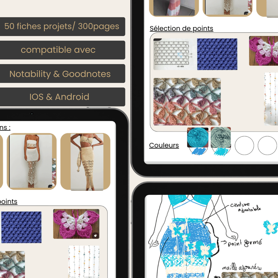 Carnet de création crochet - aperçu 3