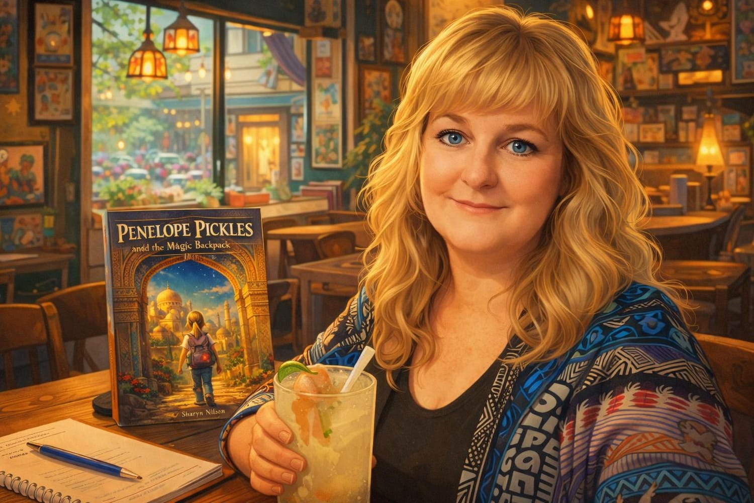 Sharyn Nilsen — author of Penelope Pickles and the Magic Backpack