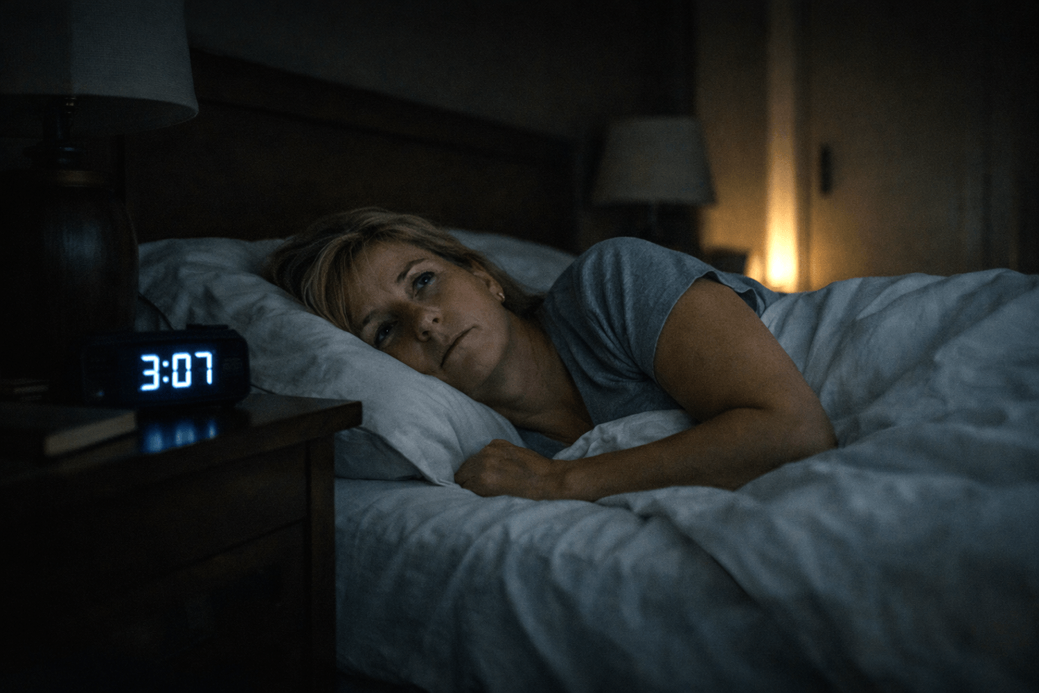 Wide awake at 3am — and then sleeping peacefully
