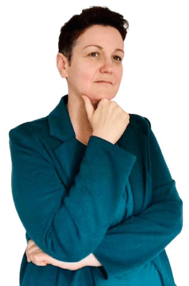 Photo de Marie-Laure Bourgeois pensive