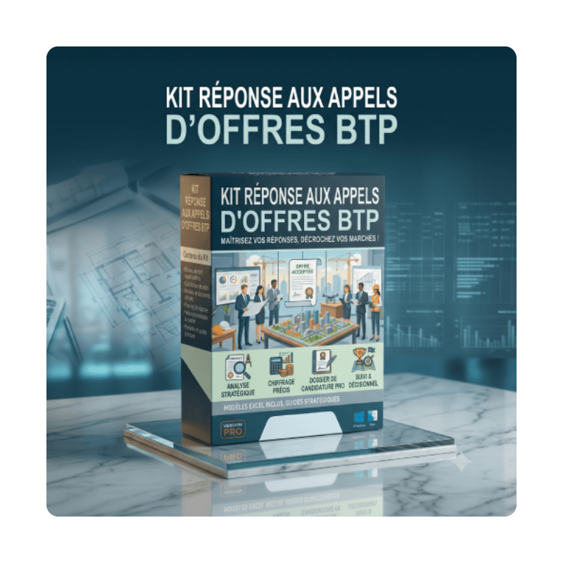 Kit Réponse aux Appels d'Offres BTP