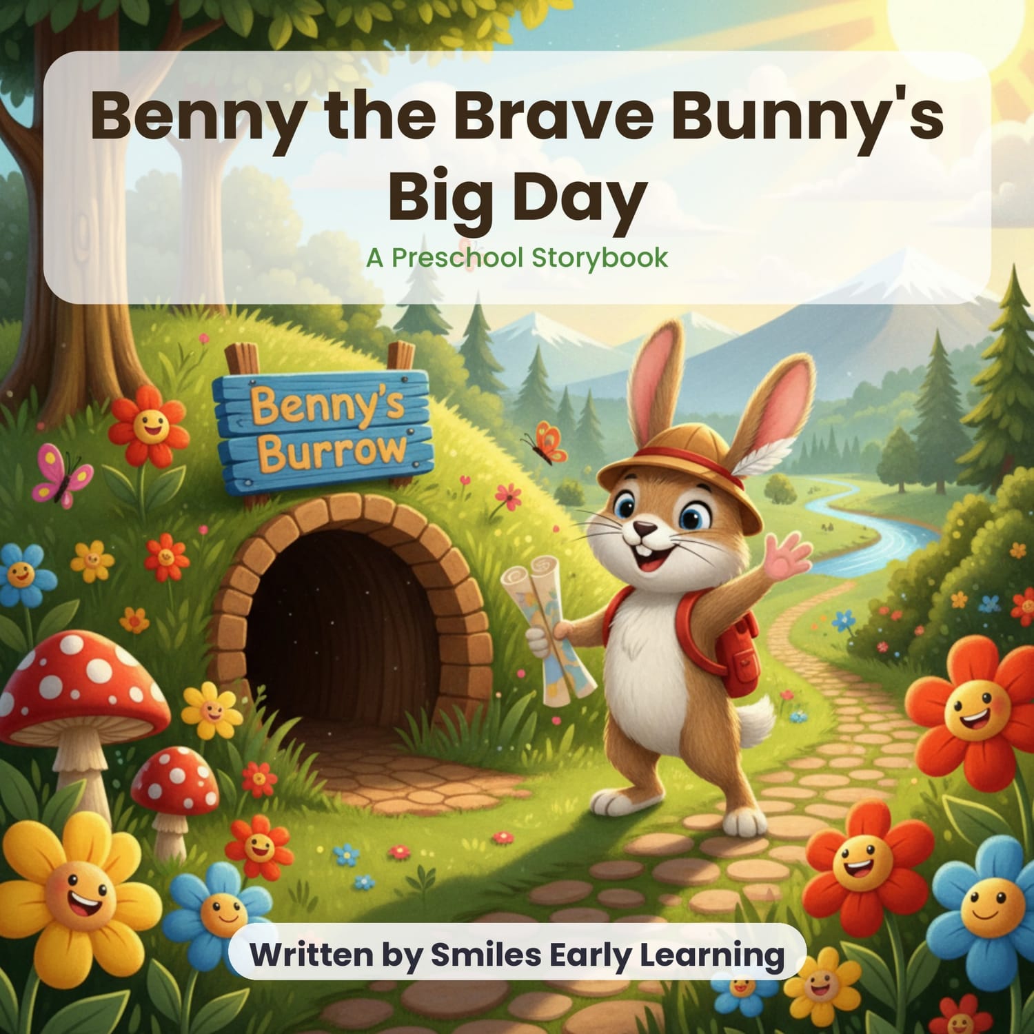 Cover of Benny the Brave Bunny's Big Day