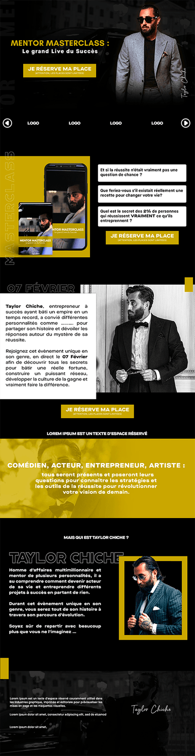 Page de vente