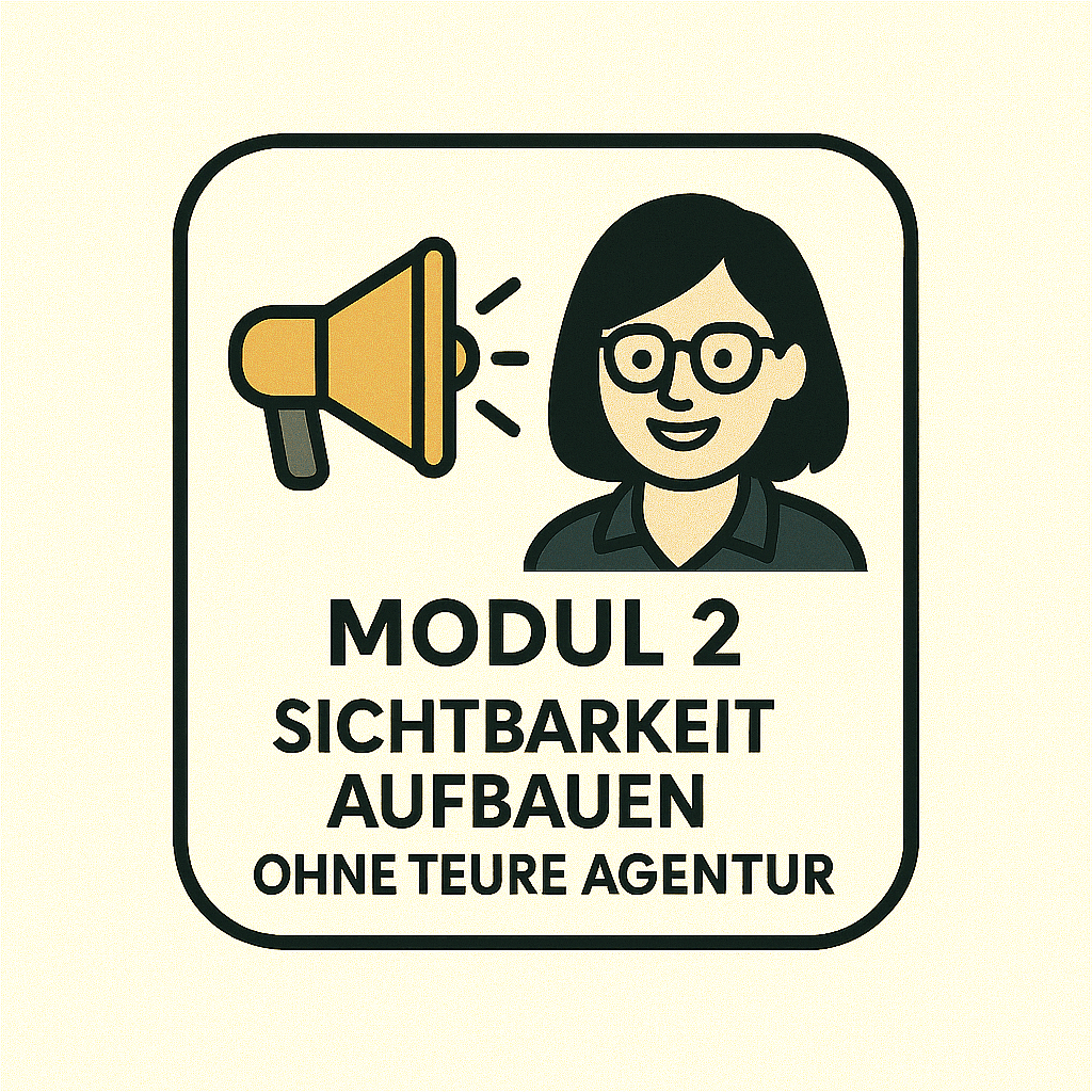 ProClean Auftragsbooster Modul 2 – Sichtbar werden online und vor Or