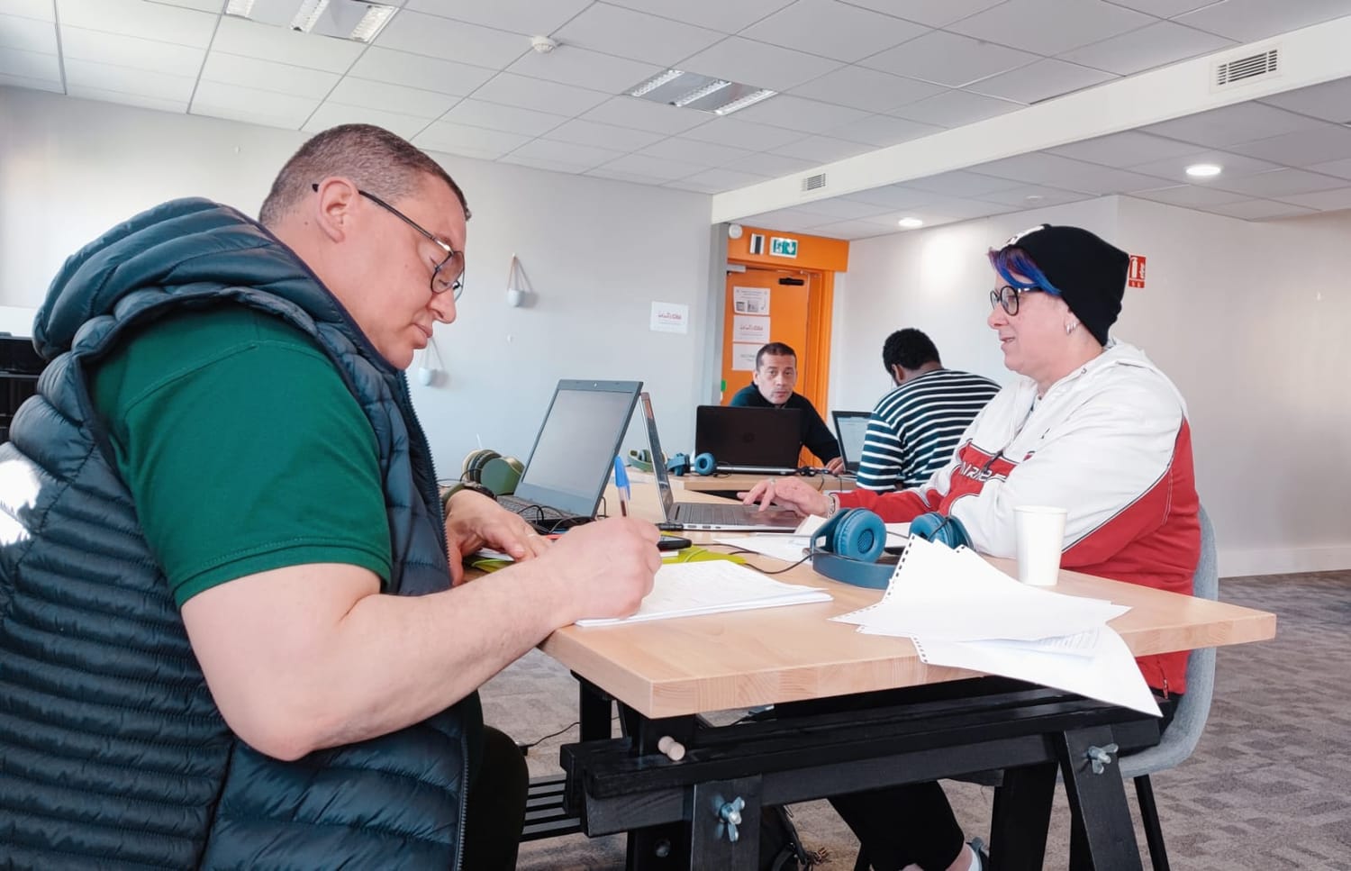 Une action réalisée dans les parcours Talent Boost