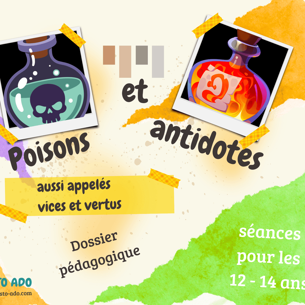 Dossier POISONS ET ANTIDOTES - 12 à 14 ans