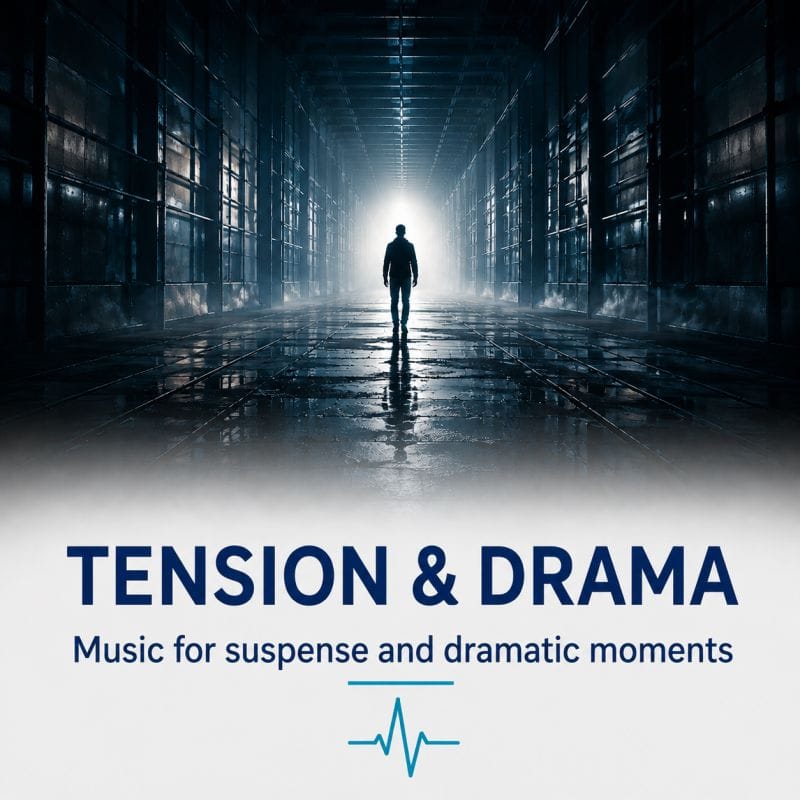 Tension and drama music for film and media