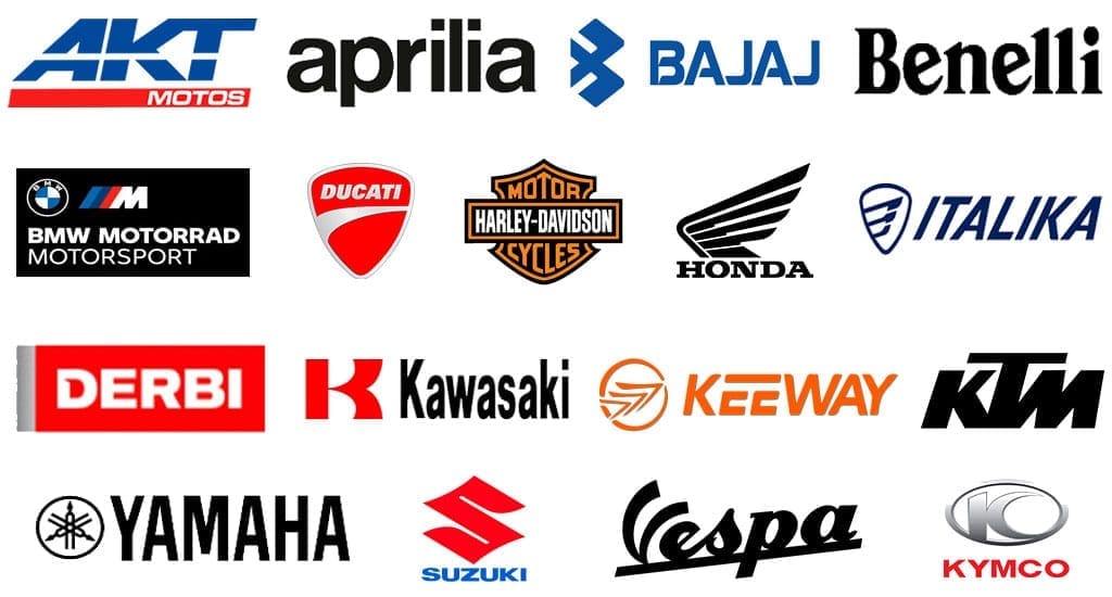 Marcas de motos compatibles