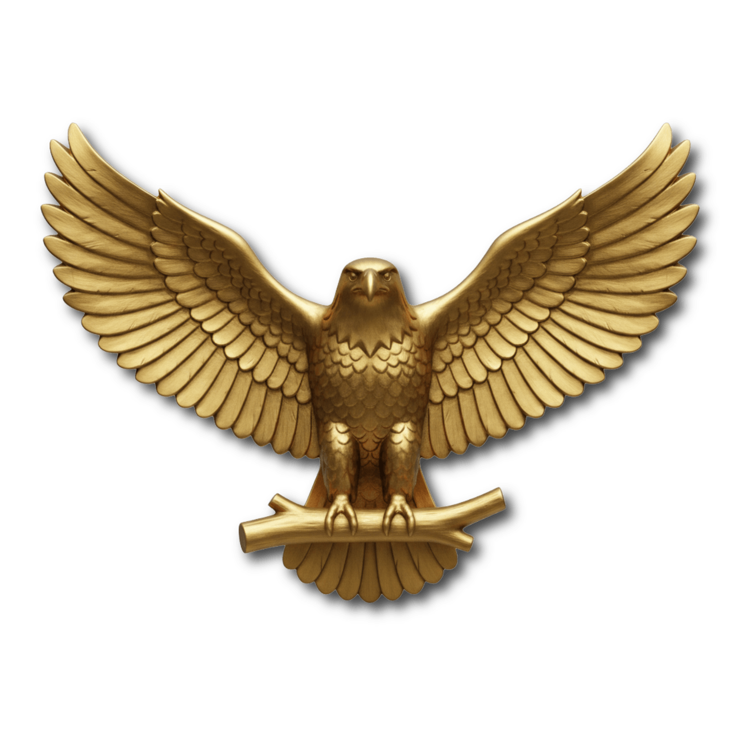 Gold eagle icon representing the emotion pride, part of the Little Golden Grove social-emotional learning chart