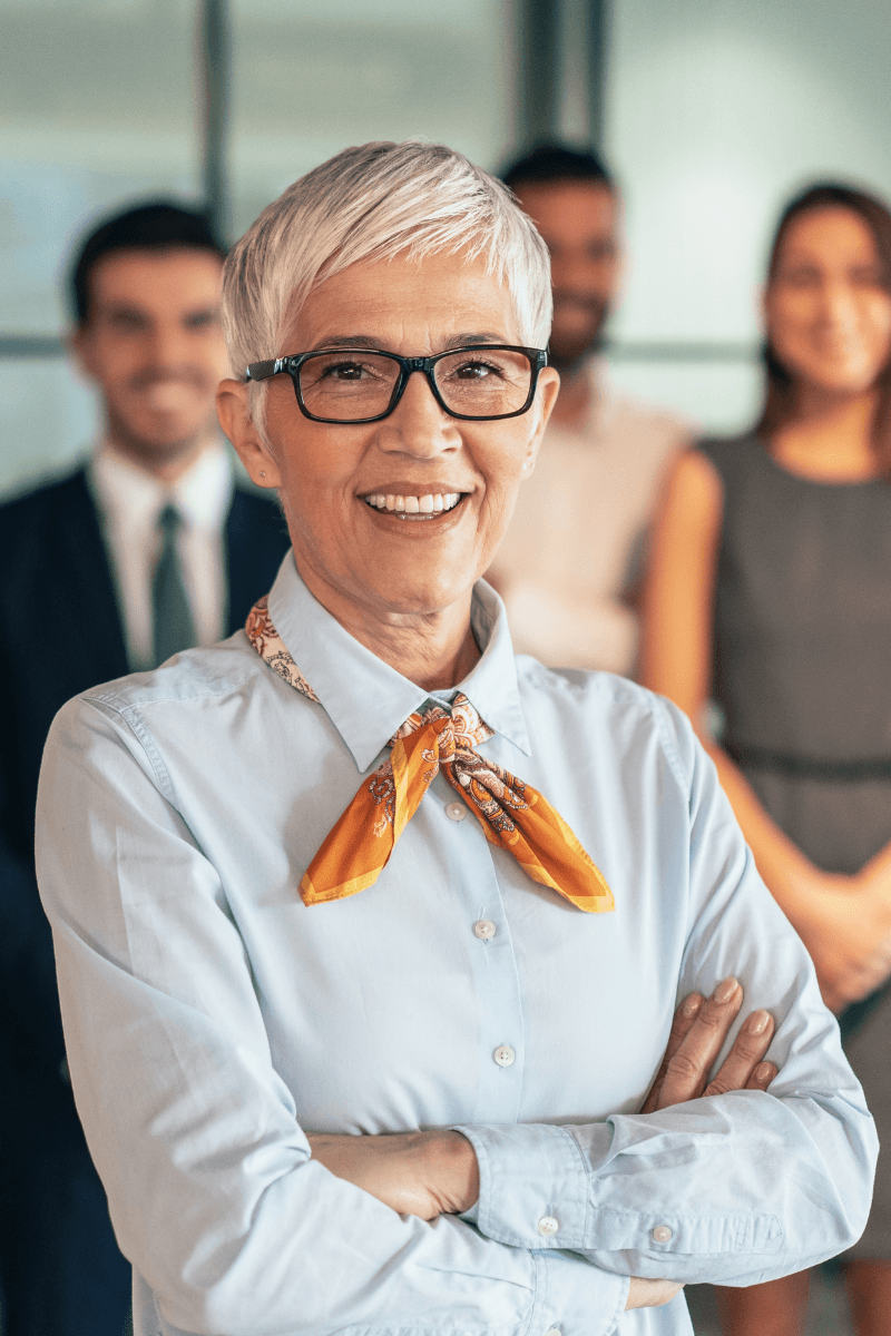 Image d'une candidate cadre en recherche d'emploi