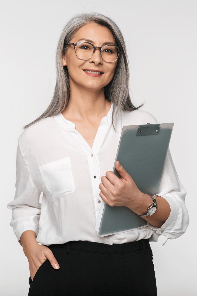 Image d'une candidate manager en recherche d'emploi