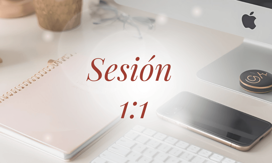 Agenda tu sesión 1:1