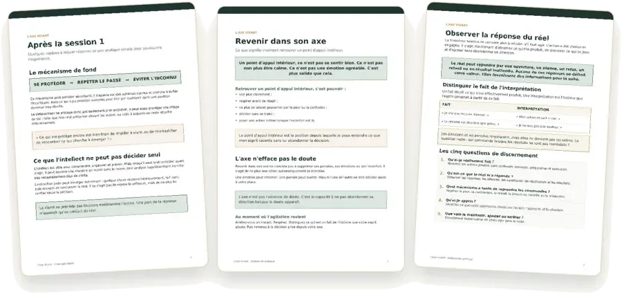 Les Repères de pratique