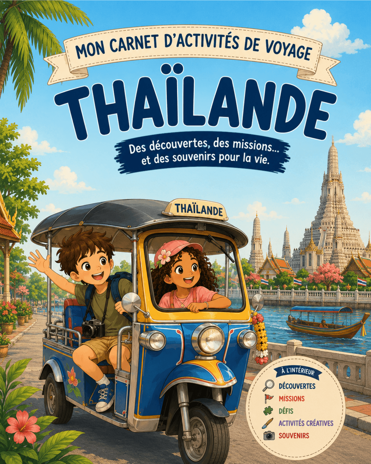 Mon Carnet d’Activités en Thaïlande – Les Horizons Curieux