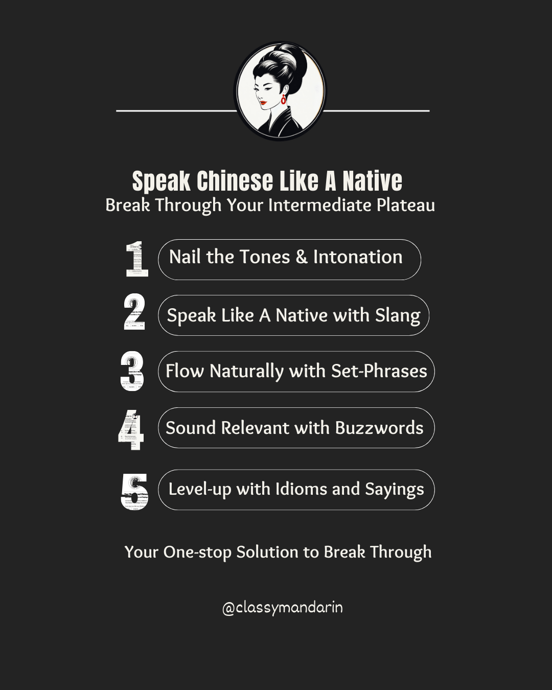 Intermediate Mandarin Break Through
