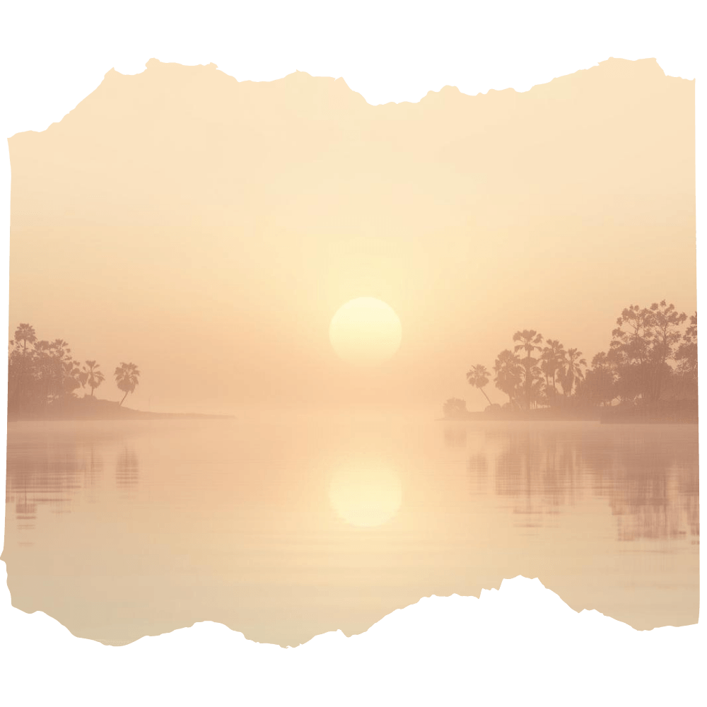 Picture of a sunset over floridian waters