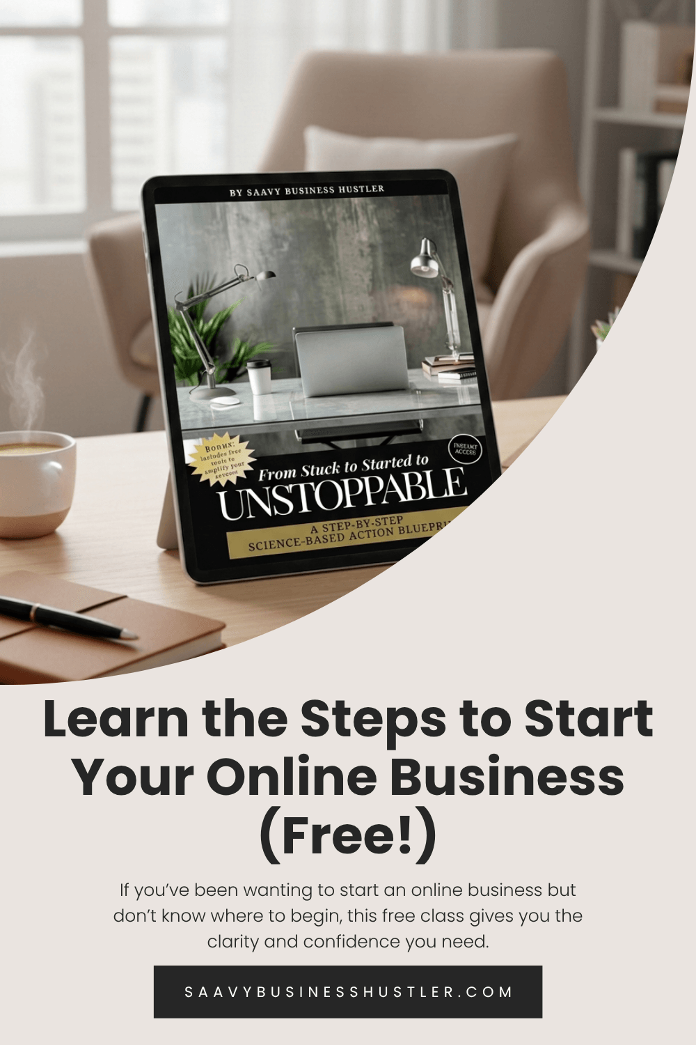 Free Class learn how to start your online business in 14 steps