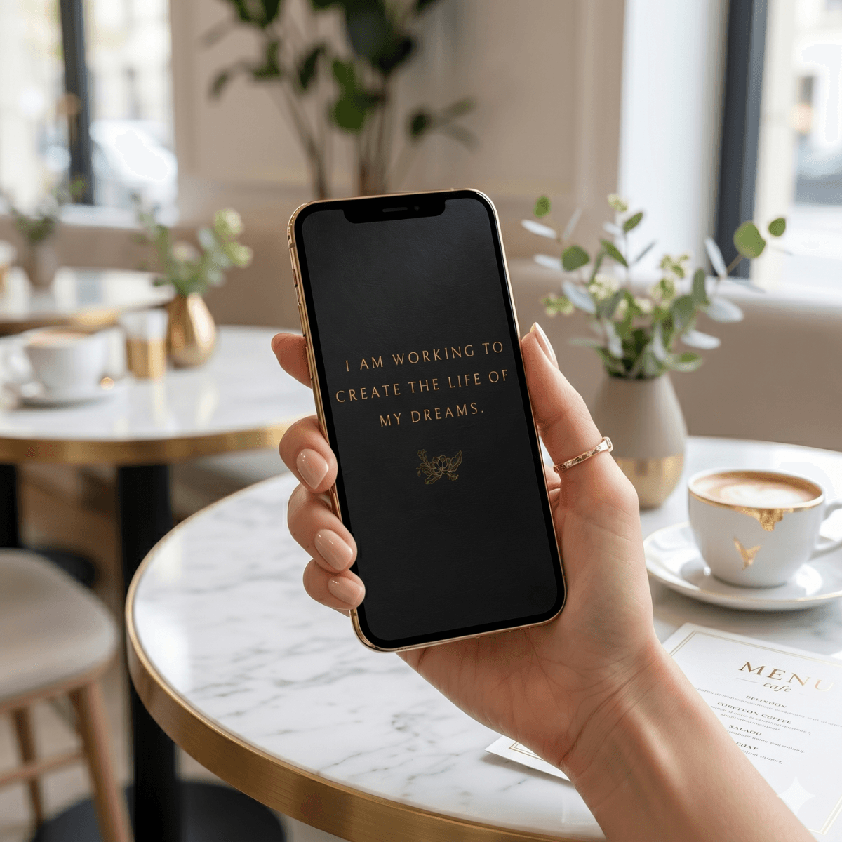 Editable affirmation deck cards for entrepreneurs