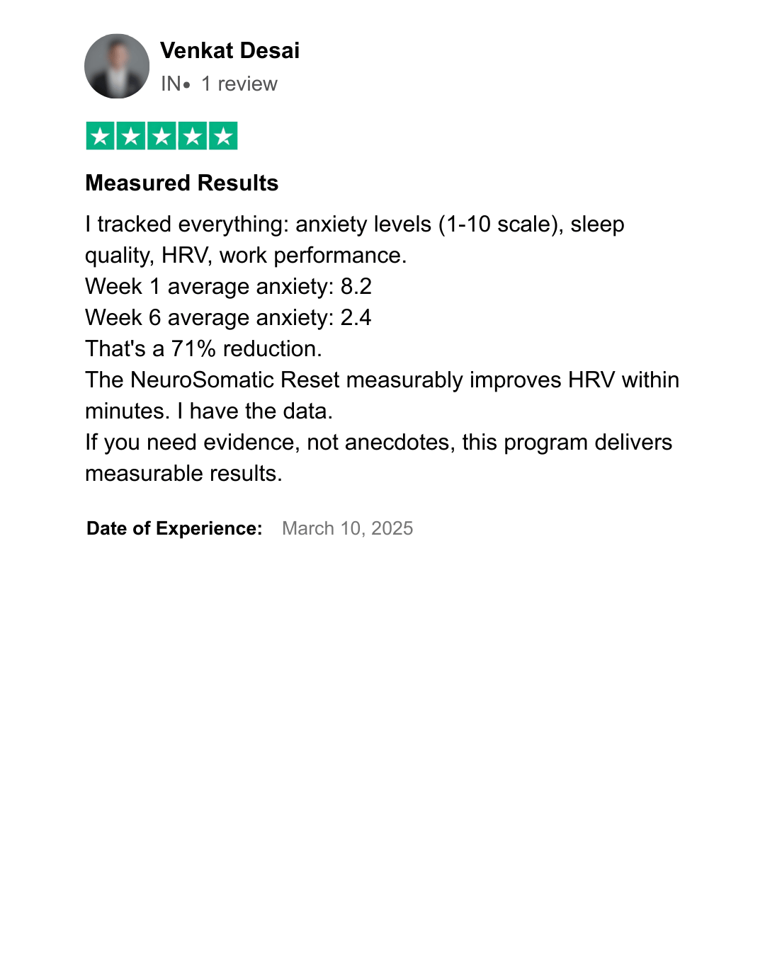 Healing Mantra Testimonial 32