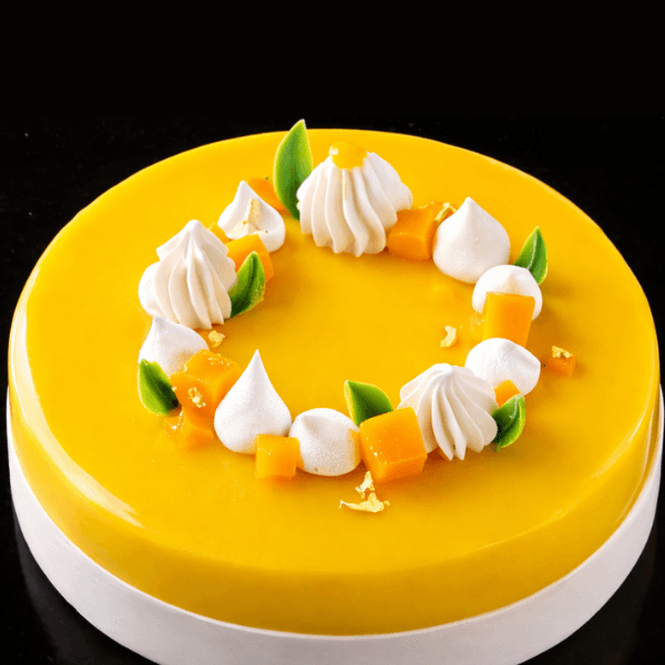 Entremet mangue passion