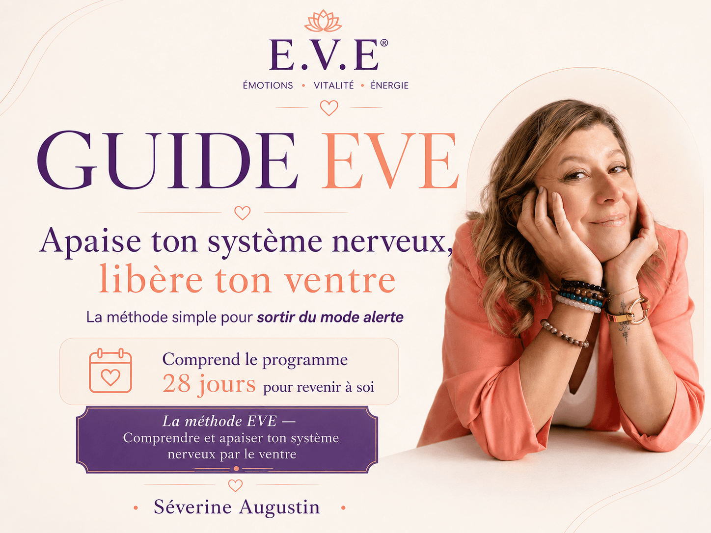 Guide E.V.E ventre stress et système nerveux par Séverine Augustin