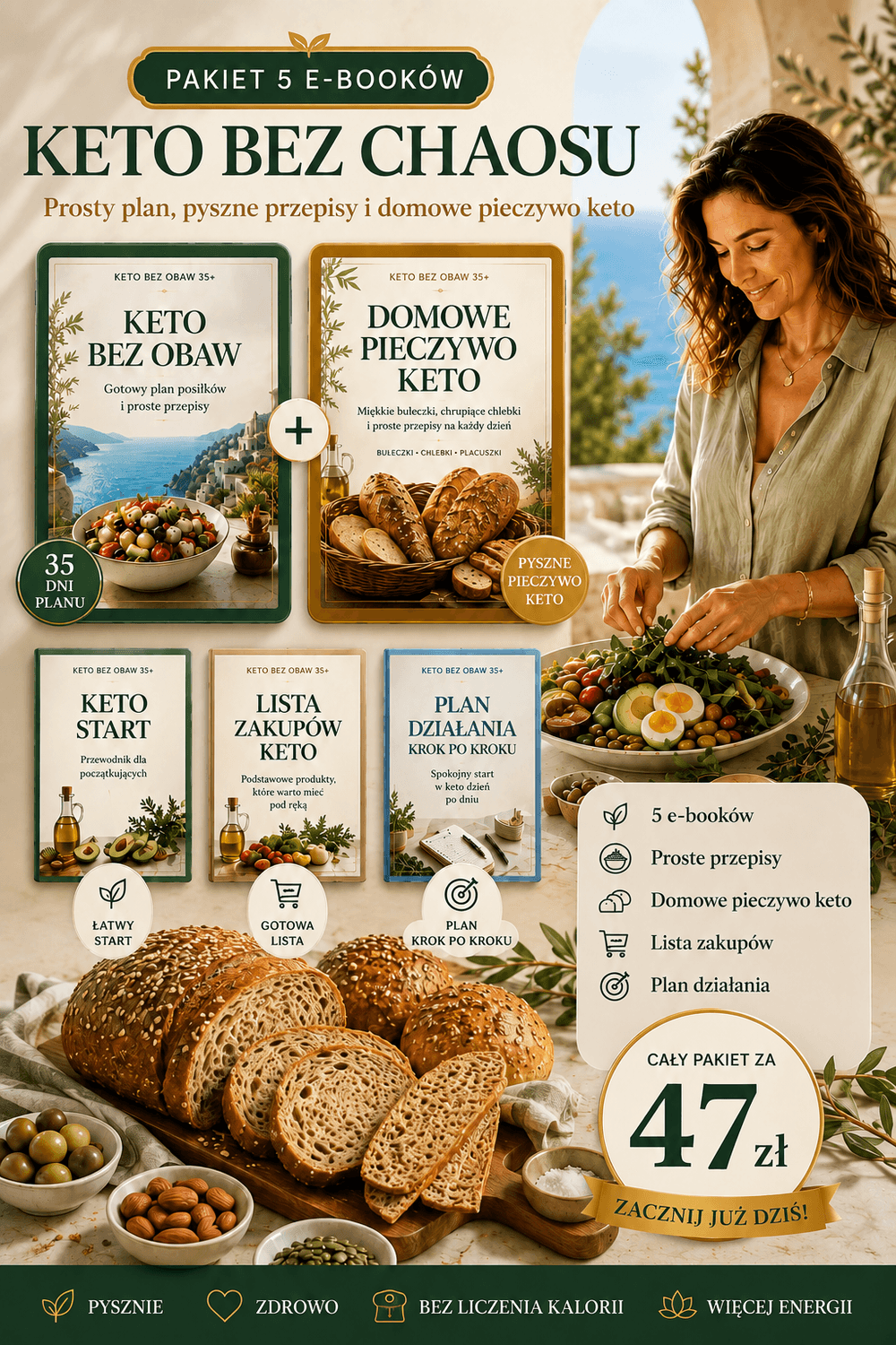 Pakiet 5 e-booków Keto Bez Obaw