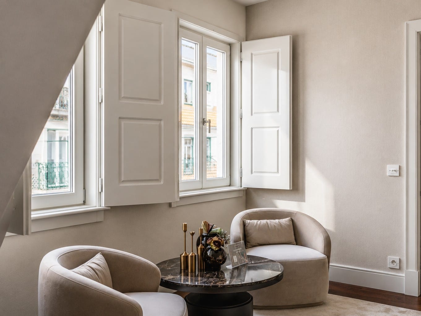 Sala de apartamento da Villa dos Coches em Belém