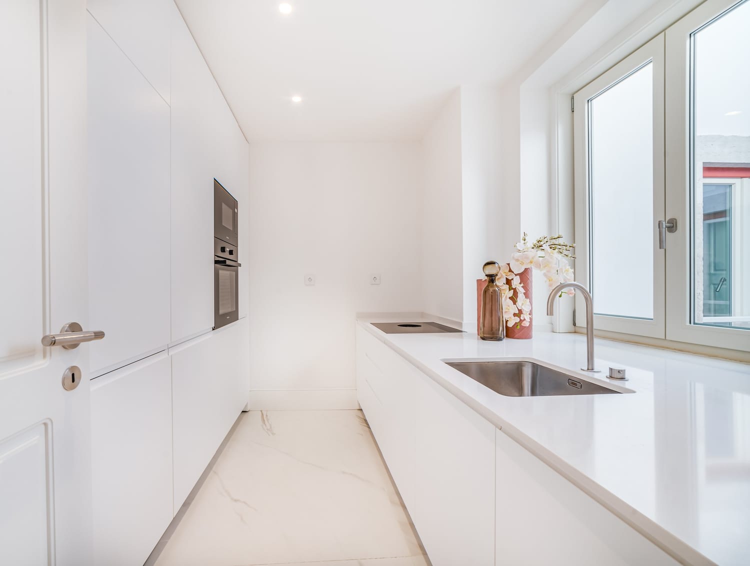 Cozinha de apartamento na Villa dos Coches em Lisboa