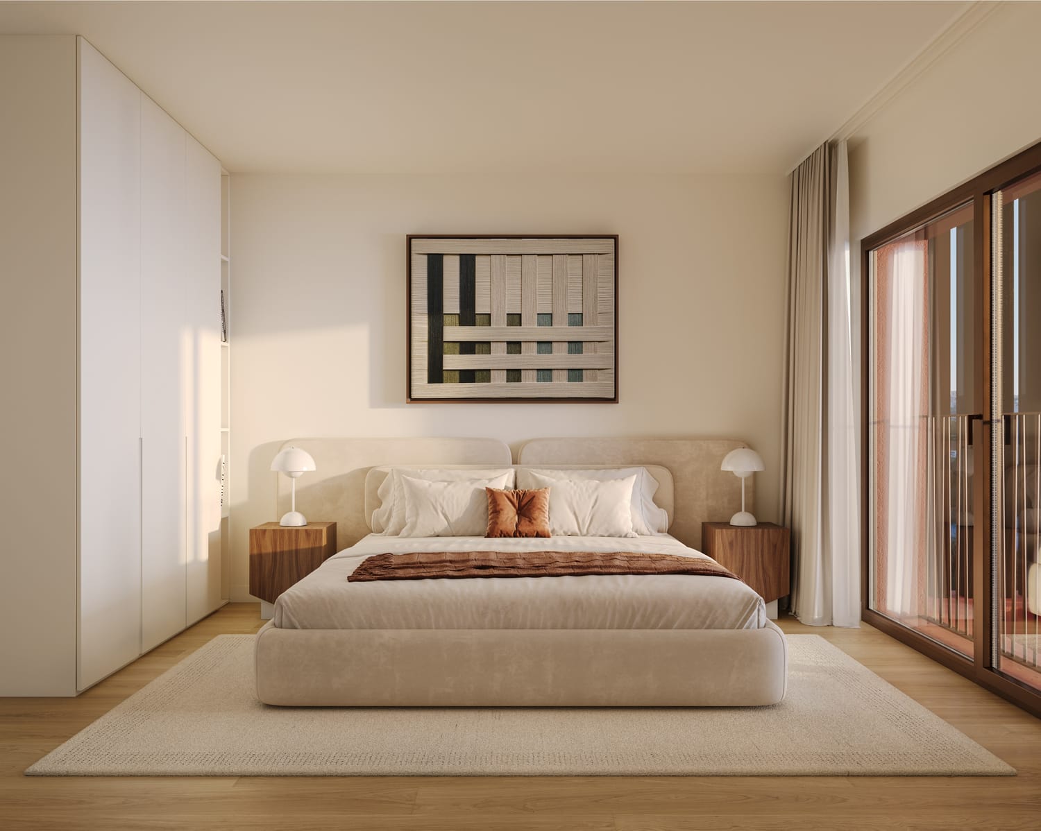 Quarto de apartamento no empreendimento ALMAR em Almada
