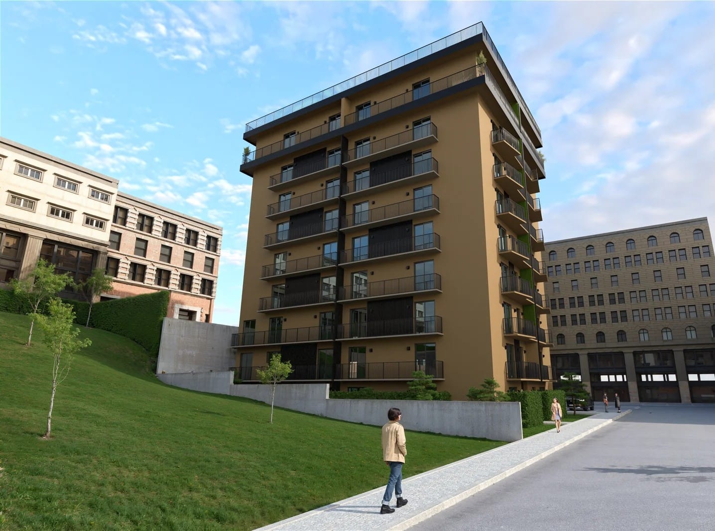Laranjeyras Residence em Almada, empreendimento residencial moderno