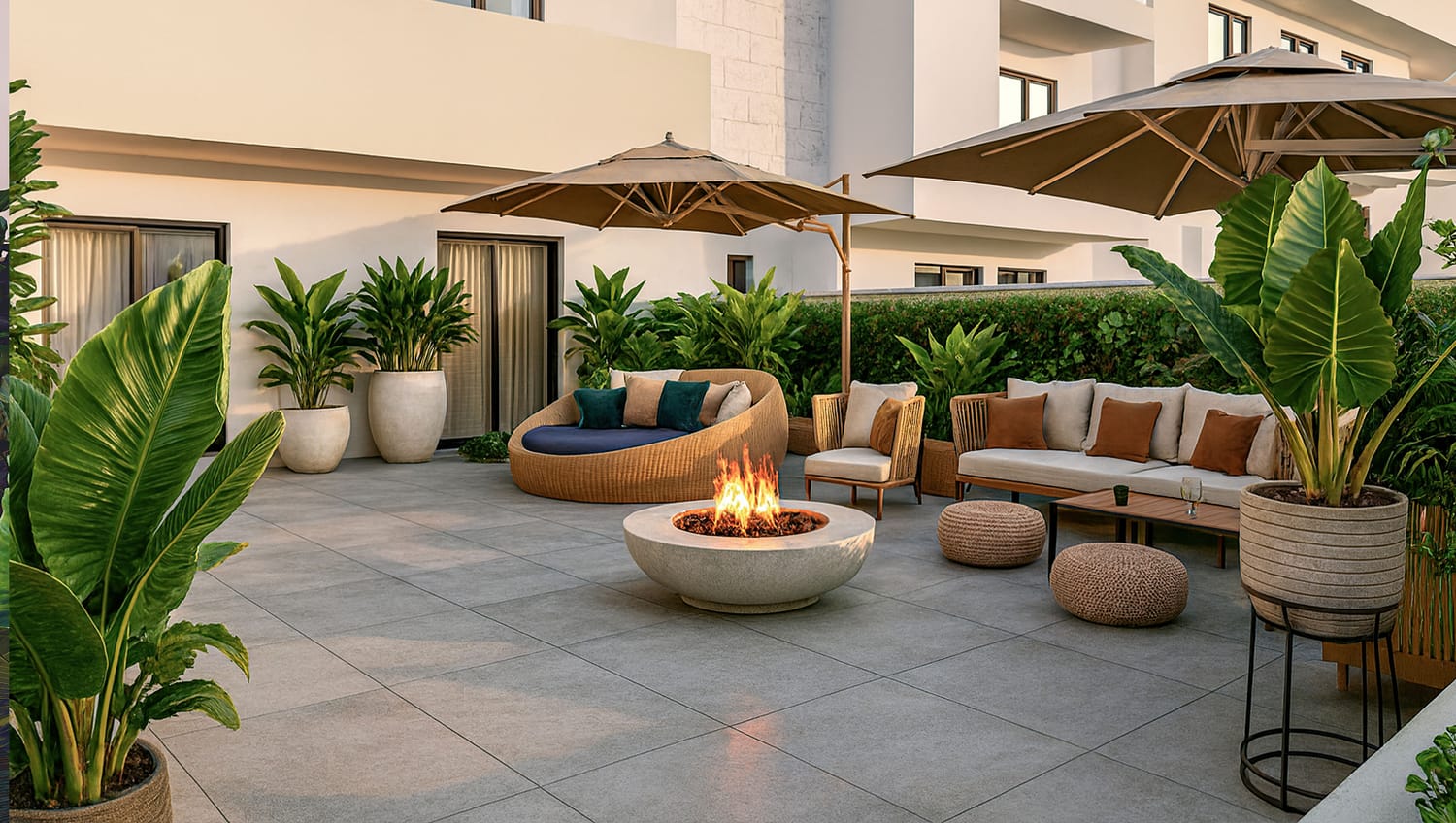 Terraço de apartamento moderno no SIGMA. em Mafra