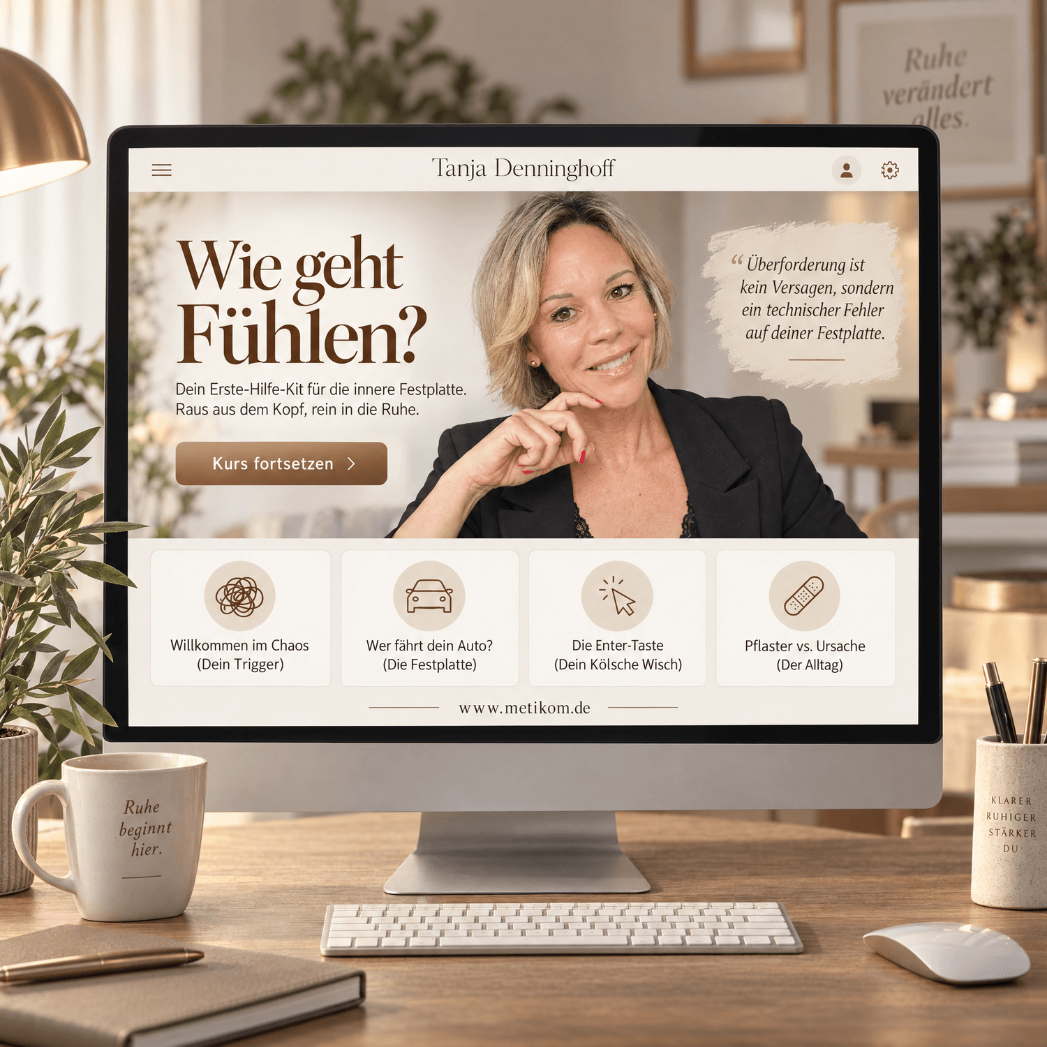 Wie geht Fühlen? Mini-Kurs Interface