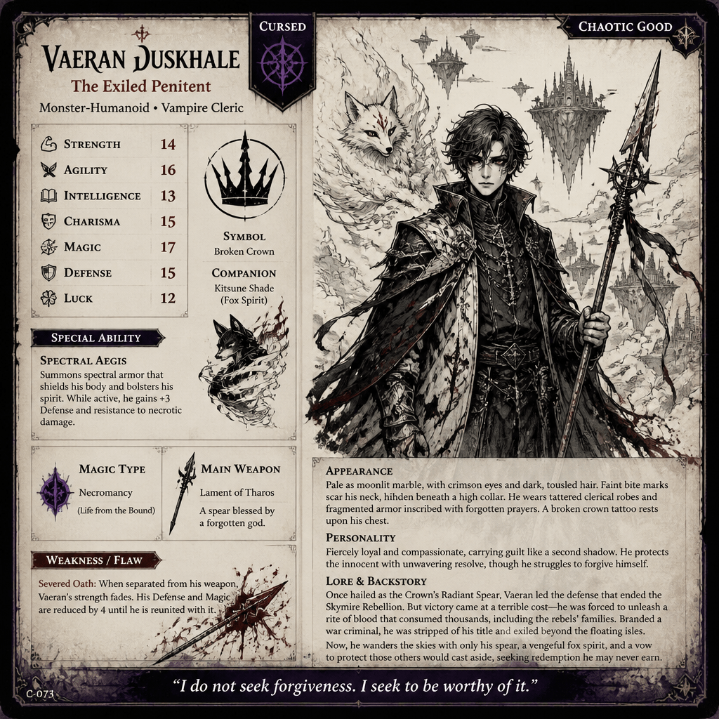 Voice Eater bestiary card